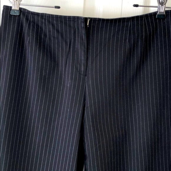 Anne Klein Ladies Dress Pants Size 6 Black w/white - Picture 2 of 6